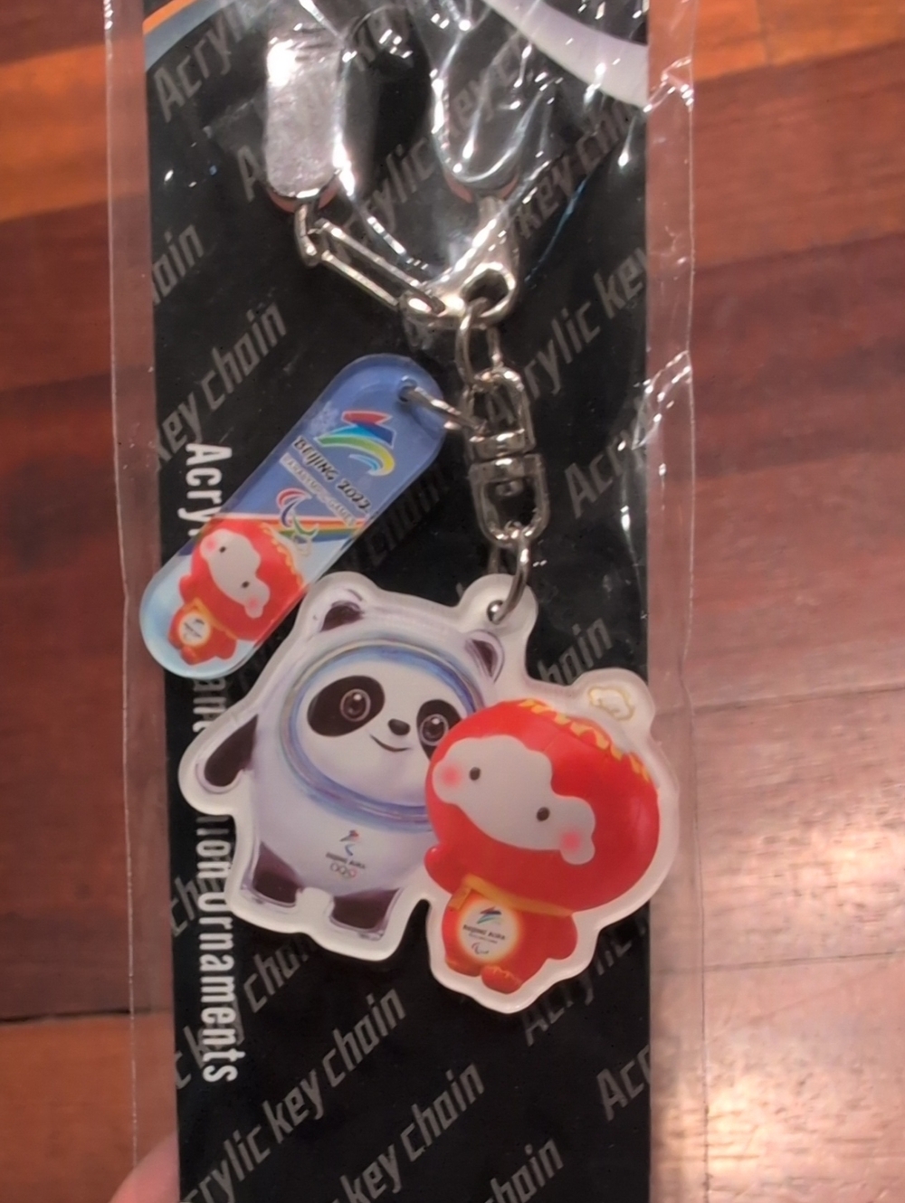 Beijing Olympics Acrylic Keychain 2022